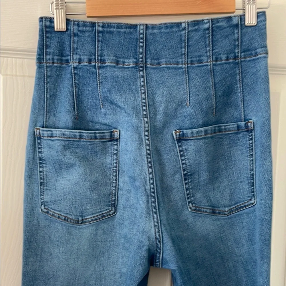 Oli & Hali Stretch Bootcut High Rise Flare Jeans Women's Size Large Blue